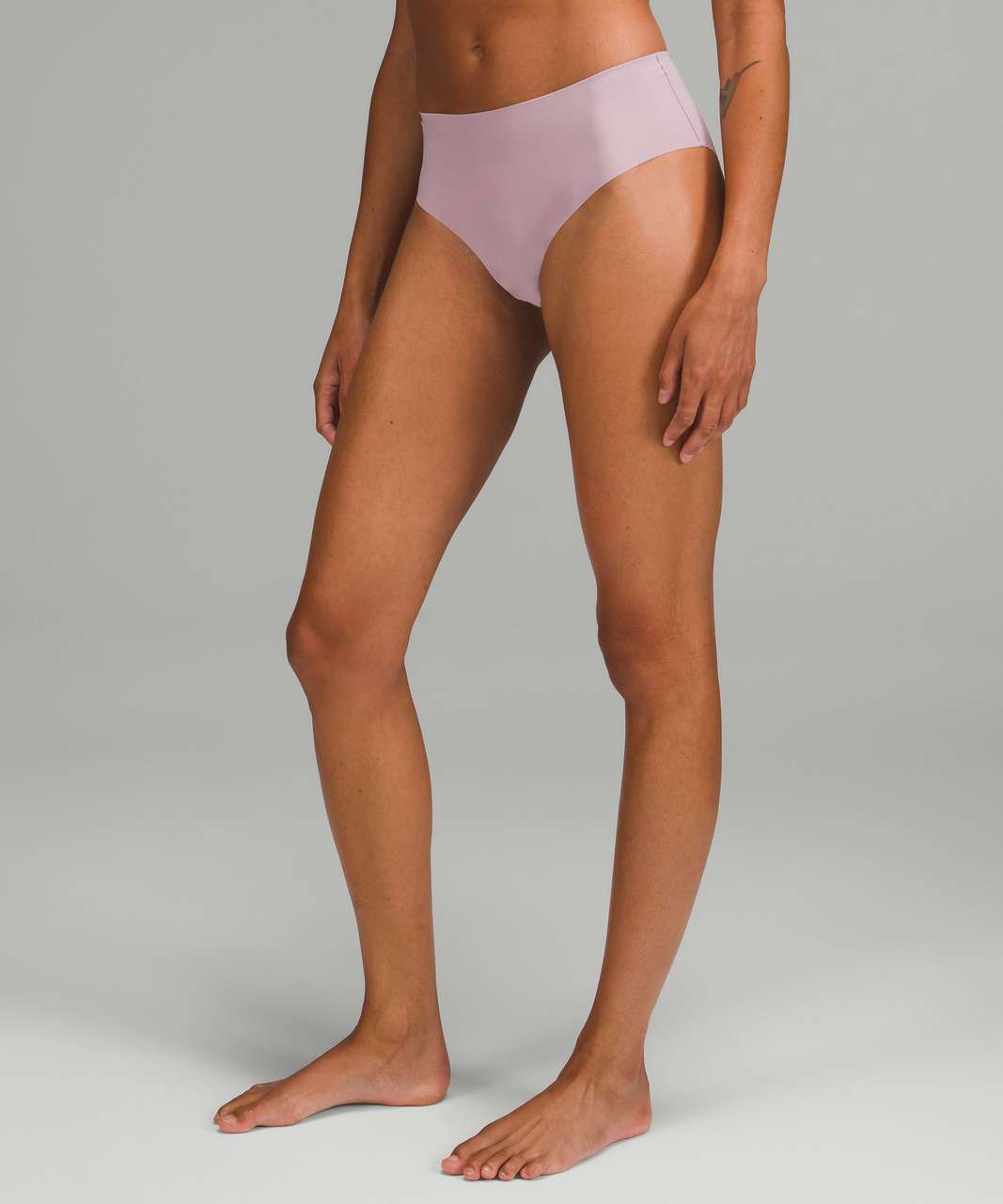 Lululemon InvisiWear High-Rise Bikini Underwear - Dusty Rose