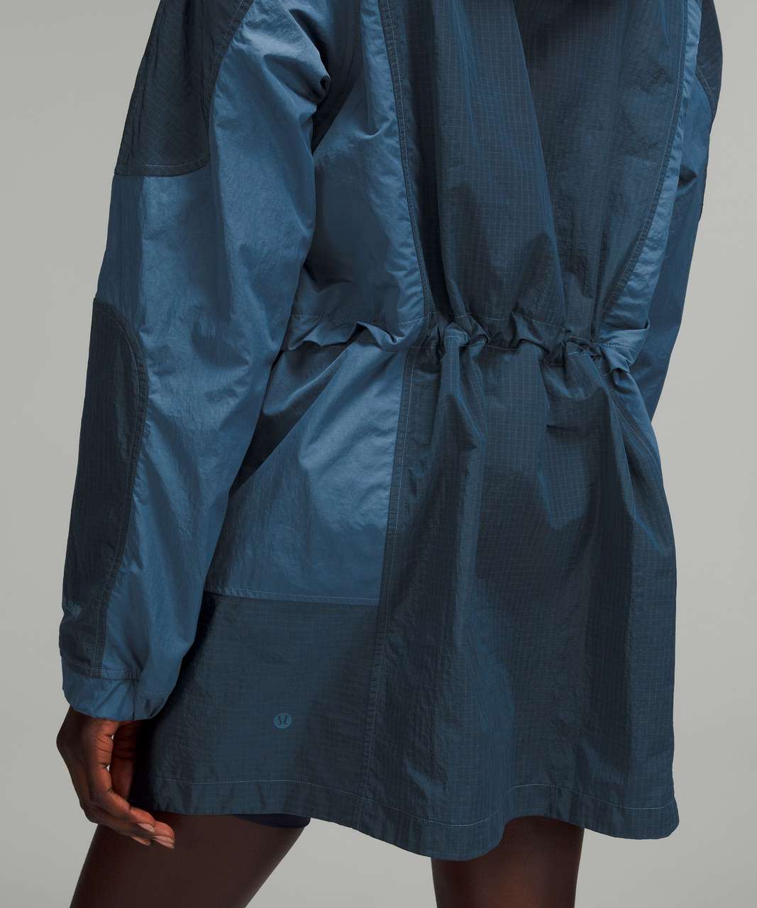 Lululemon Ripstop Half-Zip Hiking Pullover Jacket Blue PDBL Women's Size 2- 12