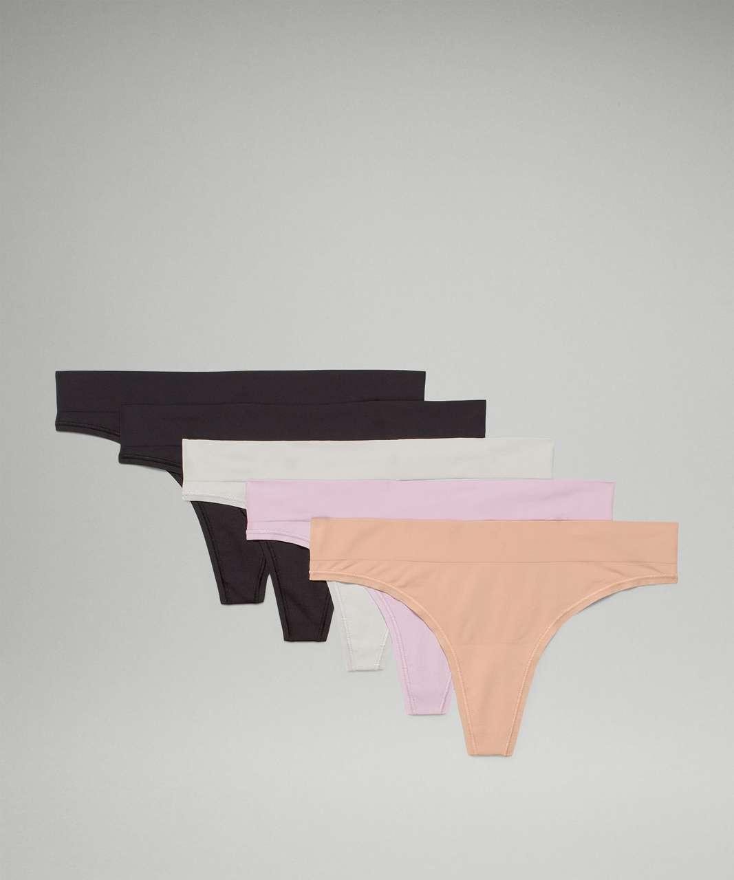 Seamless High Waist Bikini Panty - Dusty rose