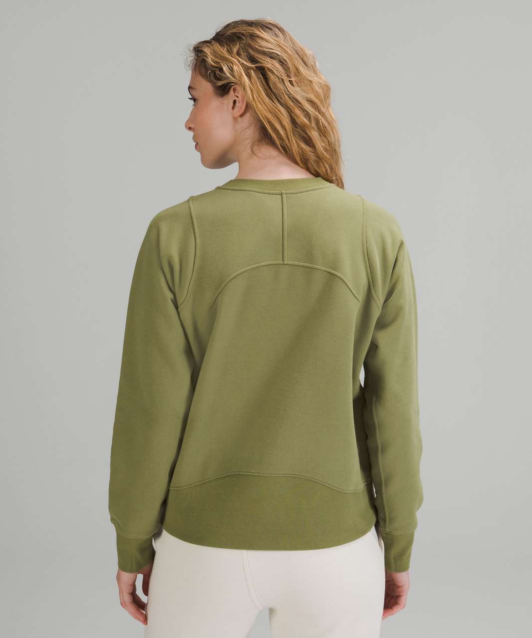 Lululemon Loungeful Crewneck Pullover - Bronze Green