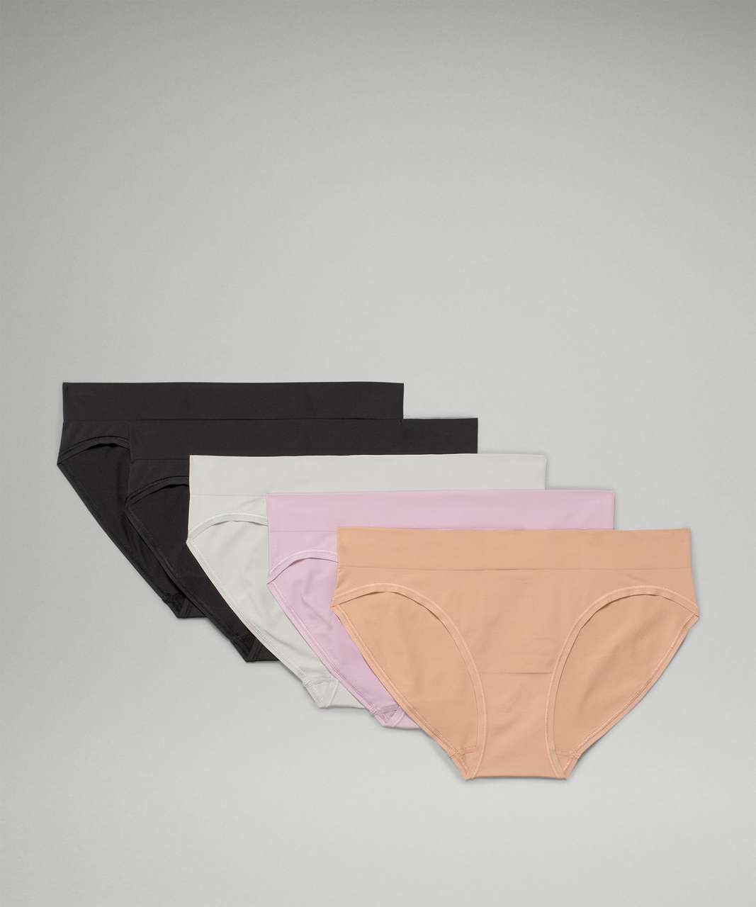 Lululemon Invisiwear Mid-rise Thong Underwear In Dusty Clay