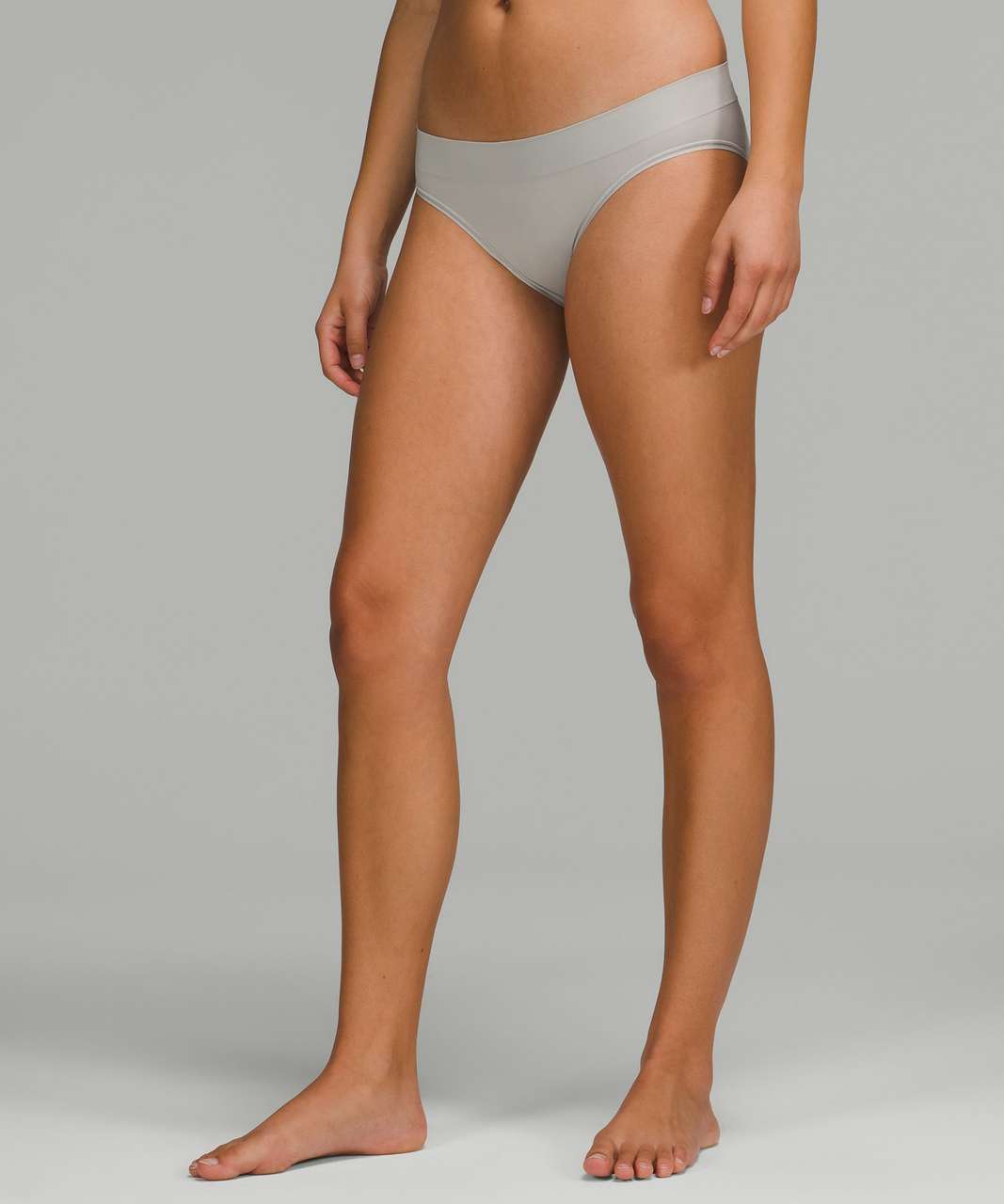 Lululemon Ribbed Mid-Rise Thong Swim Bottom - Black - lulu fanatics