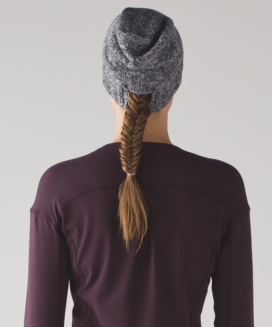 Lululemon Mantra Toque - Heathered Black / Heathered White