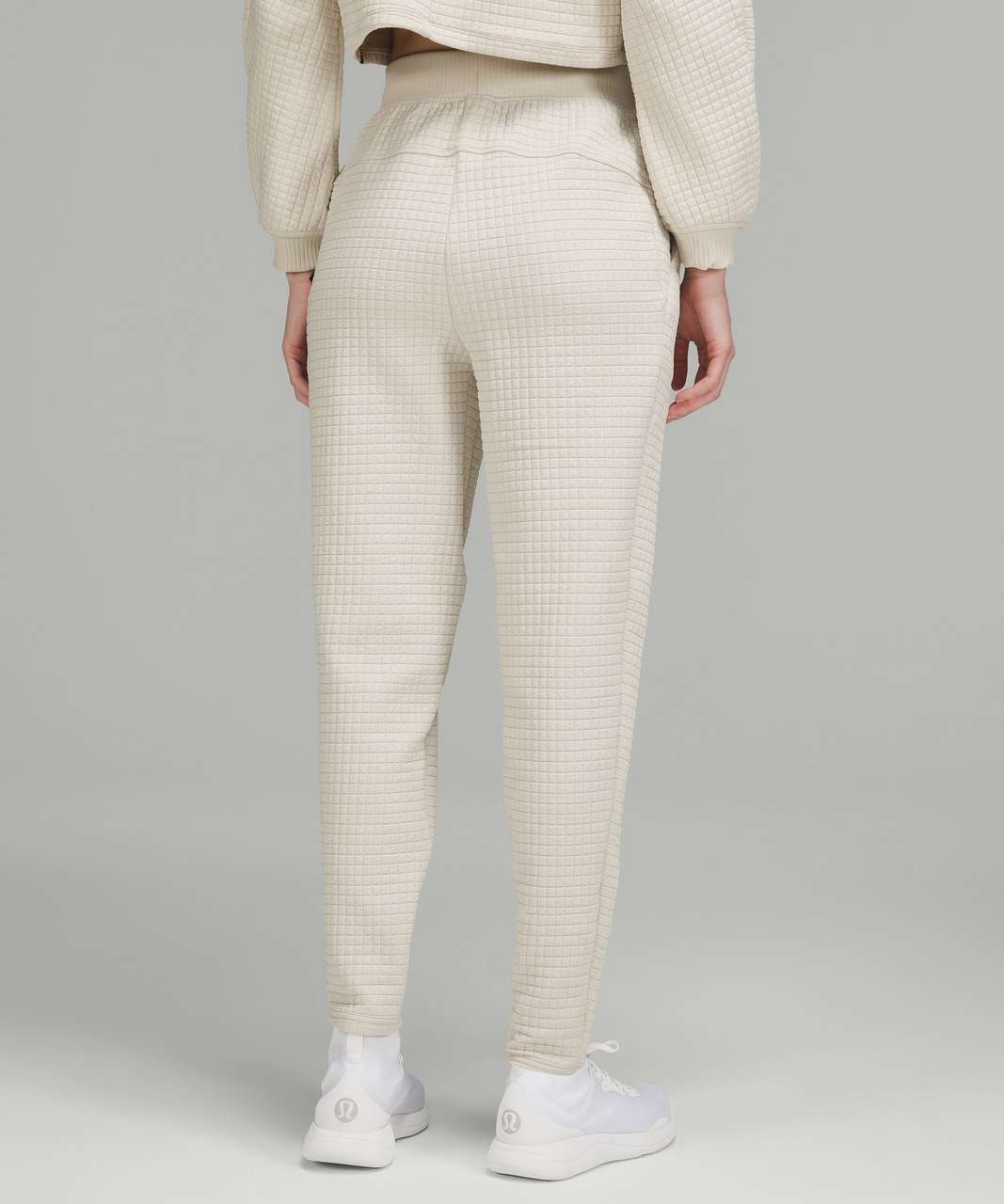 Lululemon lab Textured Grid High-Rise Jogger 28" - Muslin