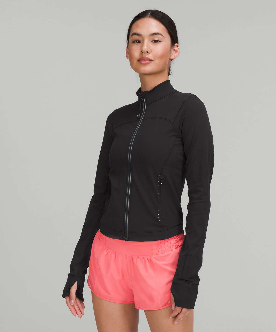 Lululemon Nulux UVP Run Jacket - Black - lulu fanatics