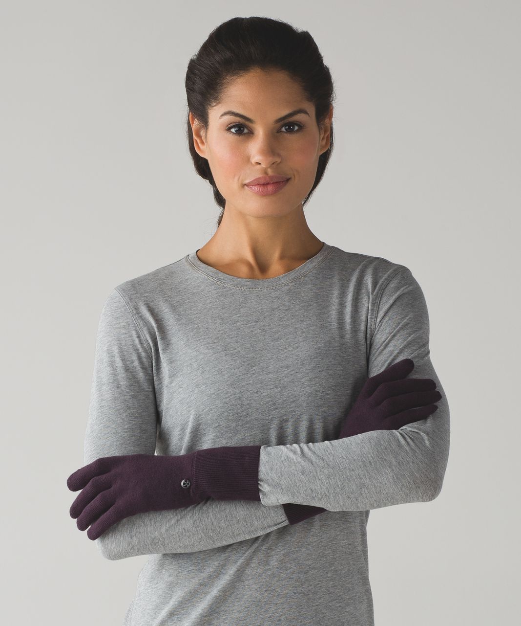 Lululemon Mantra Gloves - Black Cherry