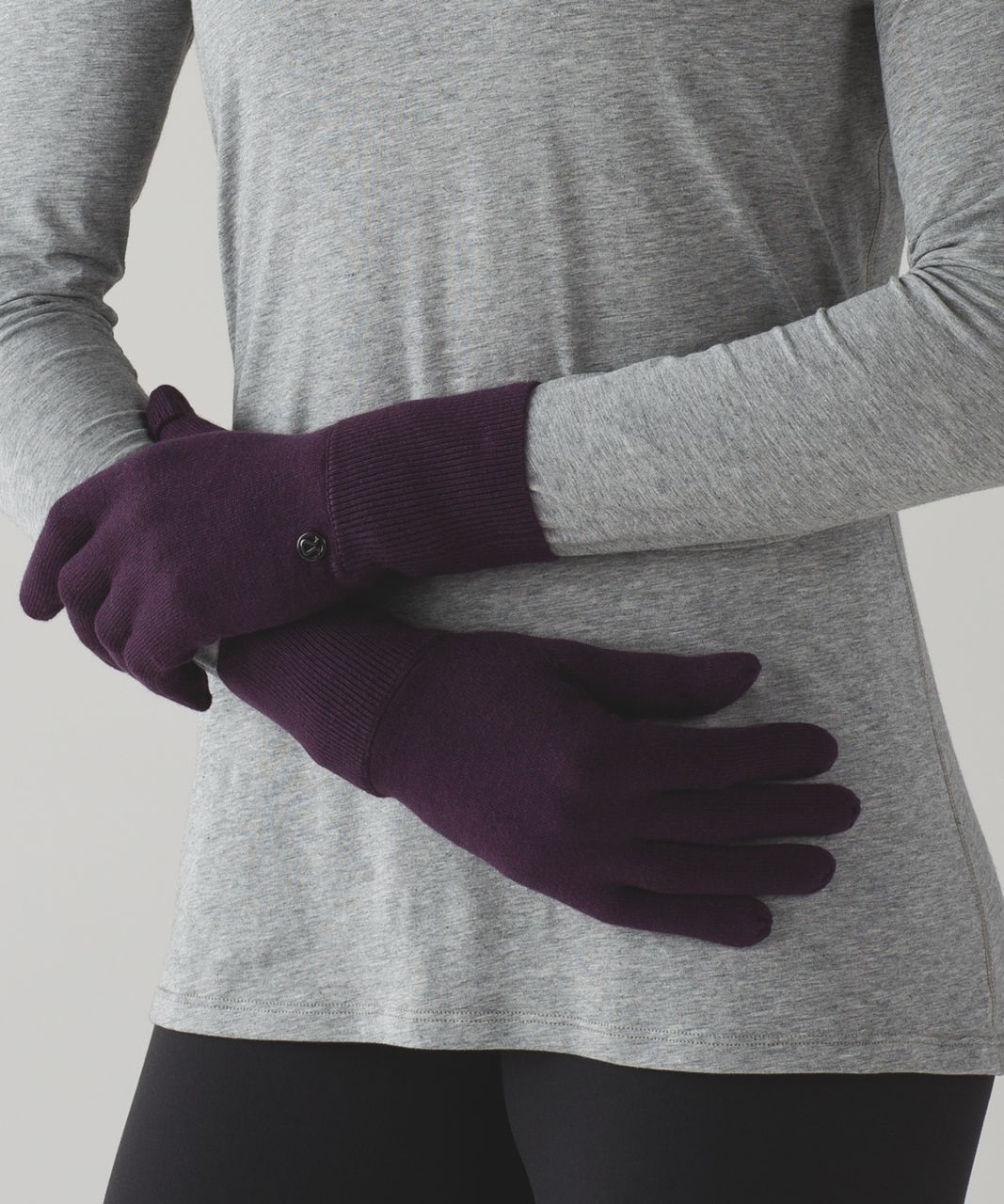 Lululemon Mantra Gloves - Black Cherry