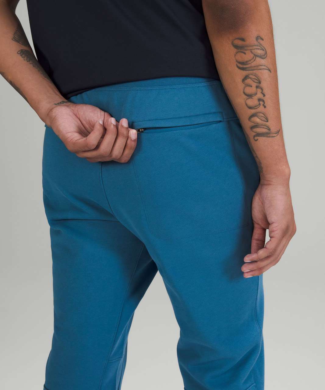 Lululemon Relaxed-Fit French Terry Jogger - Soft Denim