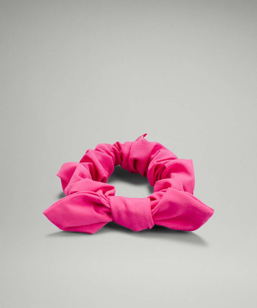 Lululemon Uplifting Bow Scrunchie - Sonic Pink