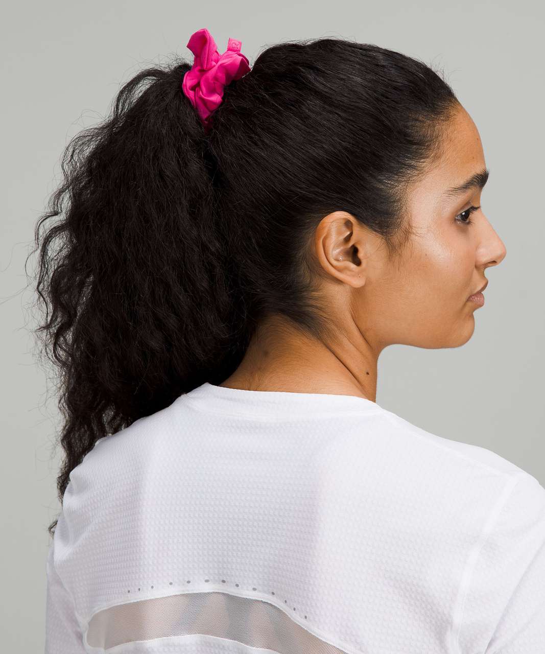 Lululemon Uplifting Bow Scrunchie - Sonic Pink