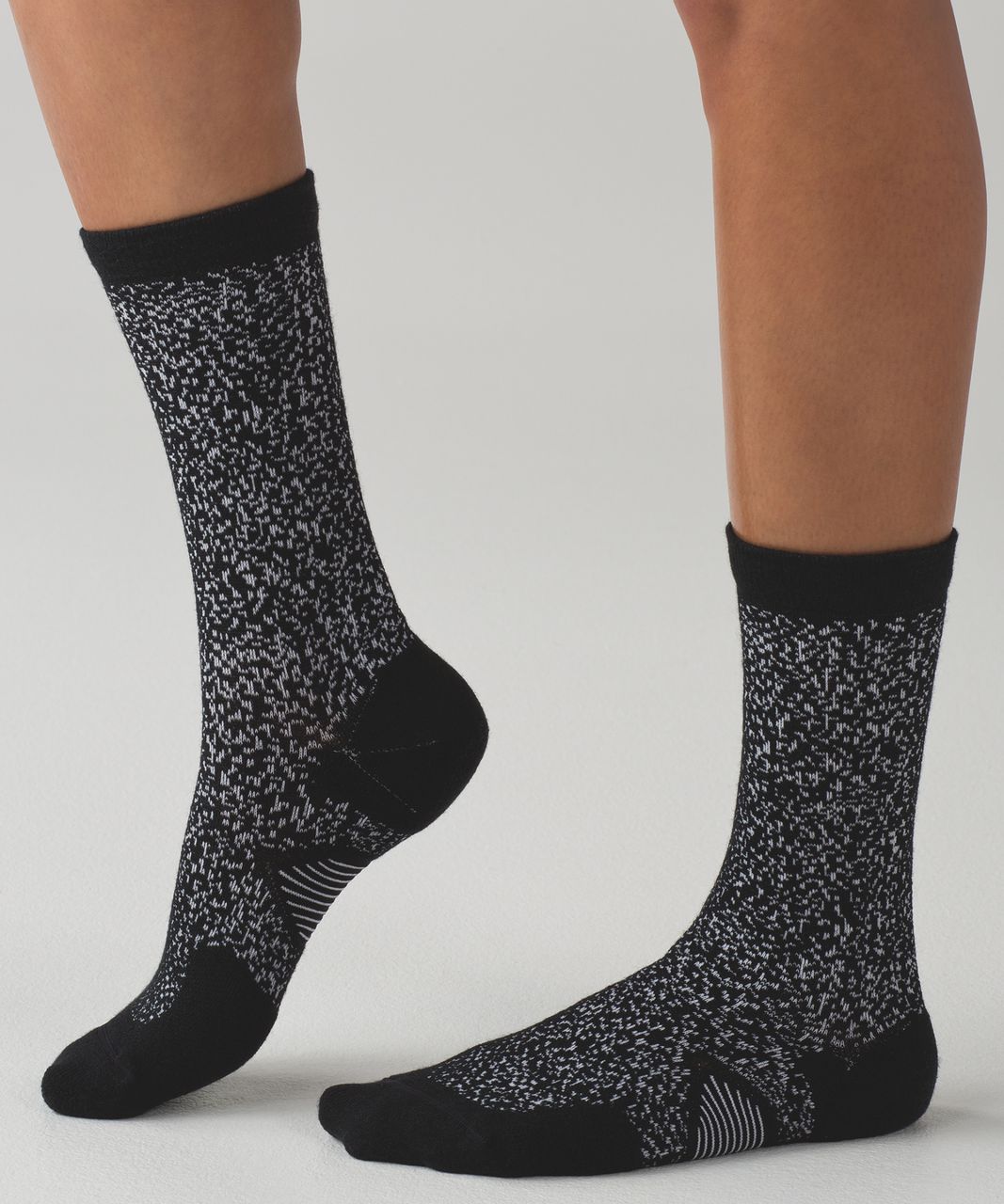 Lululemon Runderland Sock - Black / White / Ray