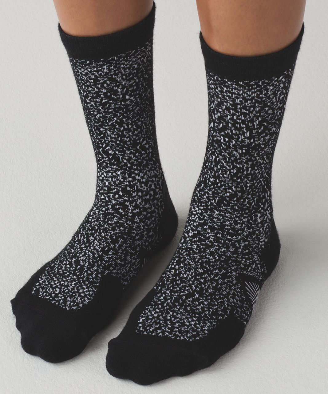 Lululemon Runderland Sock - Black / White / Ray