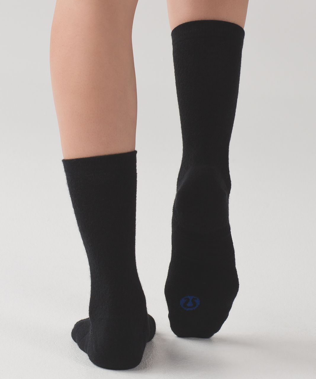 Lululemon Runderland Sock - Black / Cerulean Blue