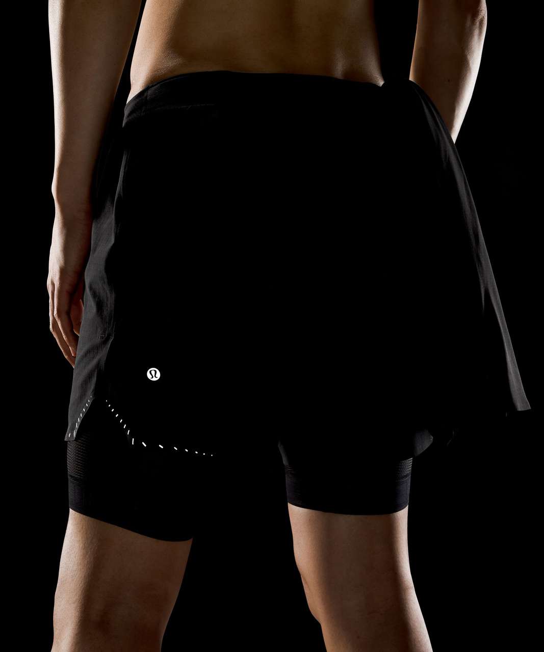 Lululemon Fast and Free Lined Short 6" *Ripstop - Black