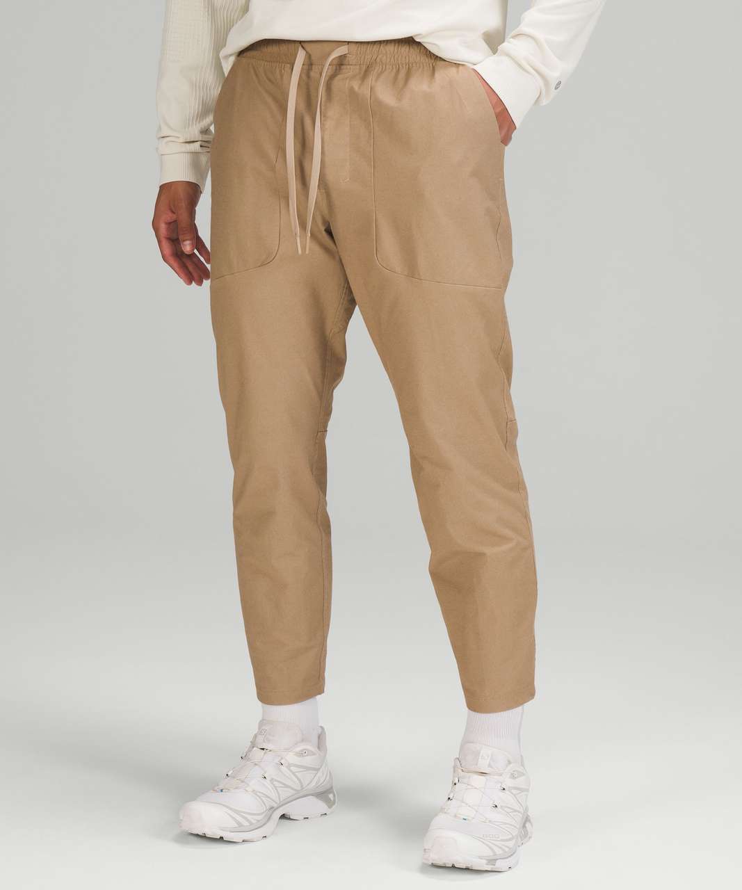 Lululemon ABC Cropped Pull-On Pant - Earth Color Sand