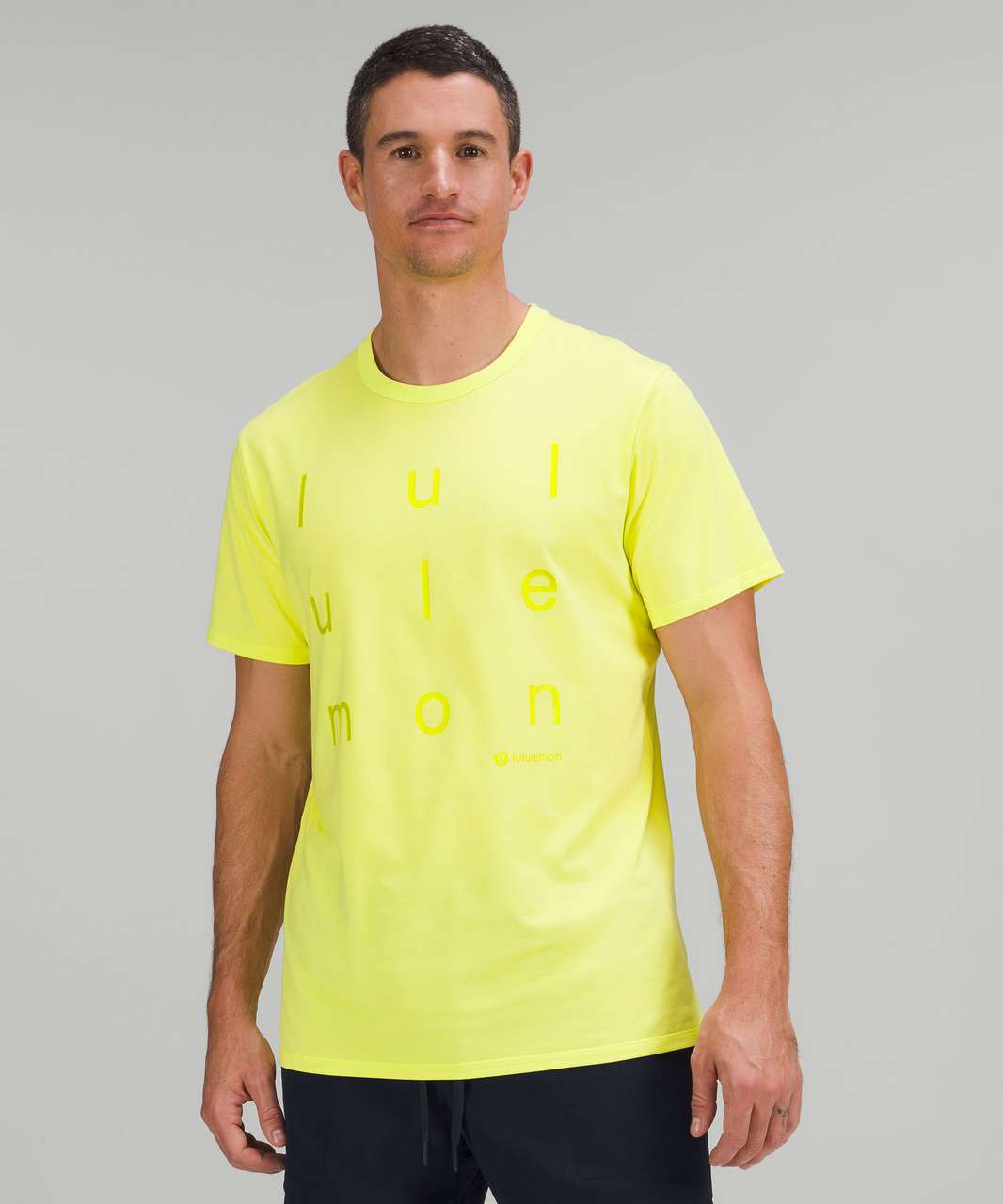 Lululemon The Fundamental T-Shirt *Motif - Electric Lemon