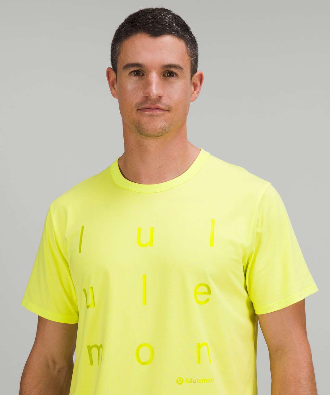 Lululemon The Fundamental T-Shirt *Motif - Electric Lemon