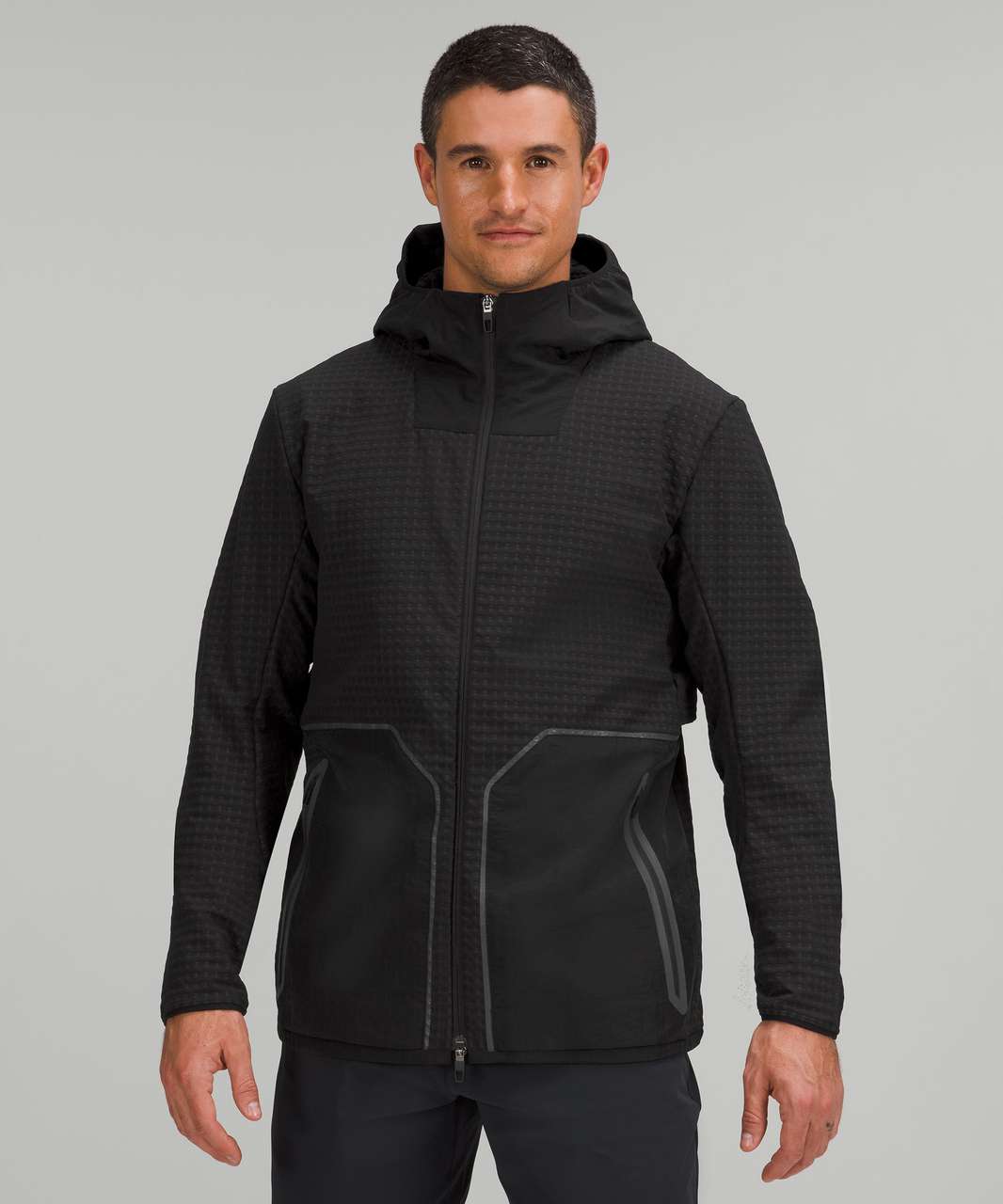 Lululemon Reversible Fleece Jacket - Black - lulu fanatics