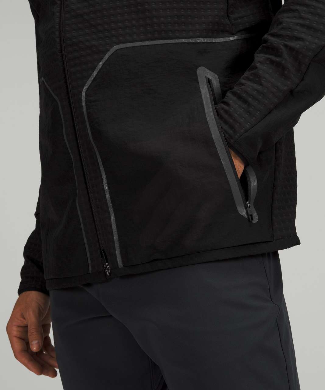 Lululemon Water-Repellent Fleece Jacket - Black