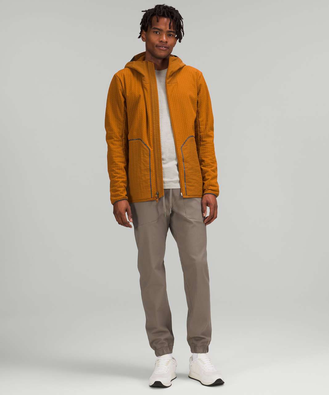 Lululemon Water-Repellent Fleece Jacket - Butternut Brown