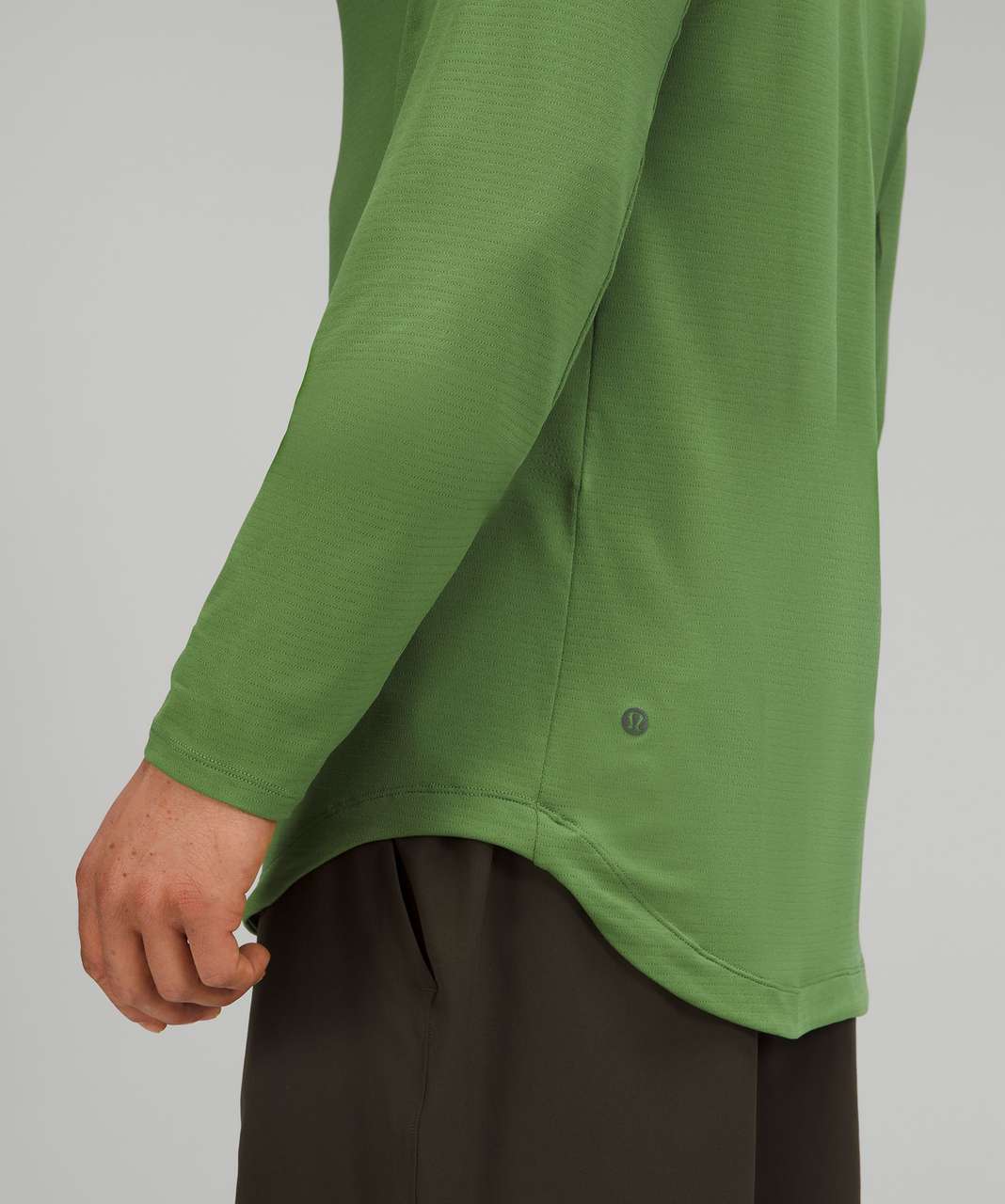 Lululemon Drysense Training Half-Zip - Cedar Green