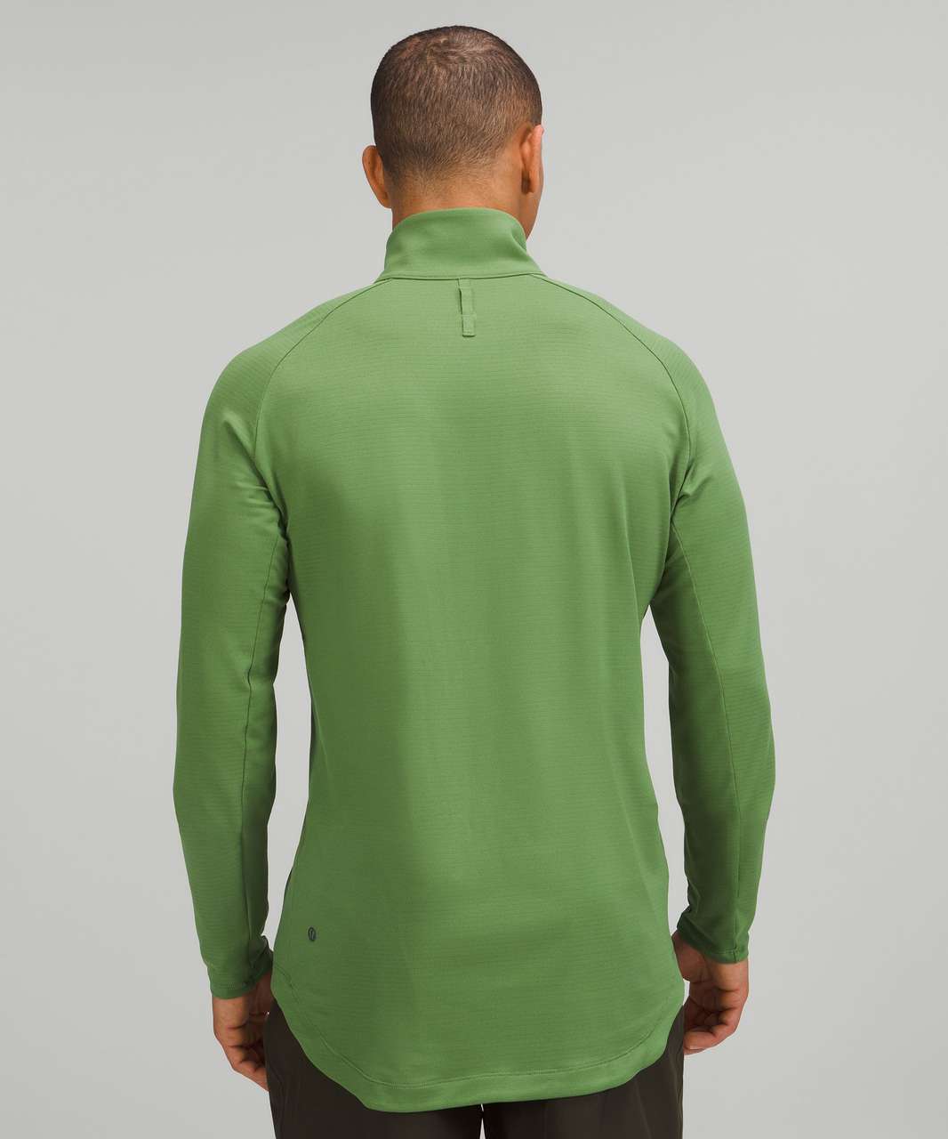 Lululemon Drysense Training Half-Zip - Cedar Green