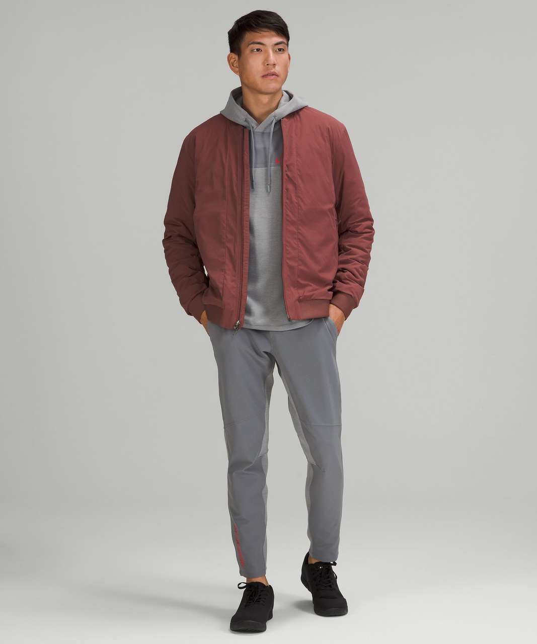 Lululemon Lunar New Year Intermission Bomber Jacket - Smoky Red