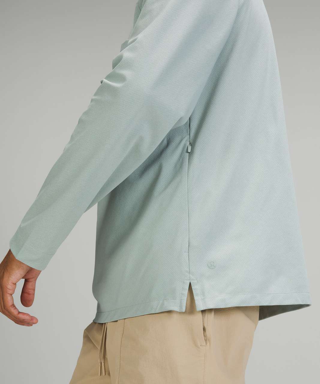 Heavyweight Crepe Half Zip