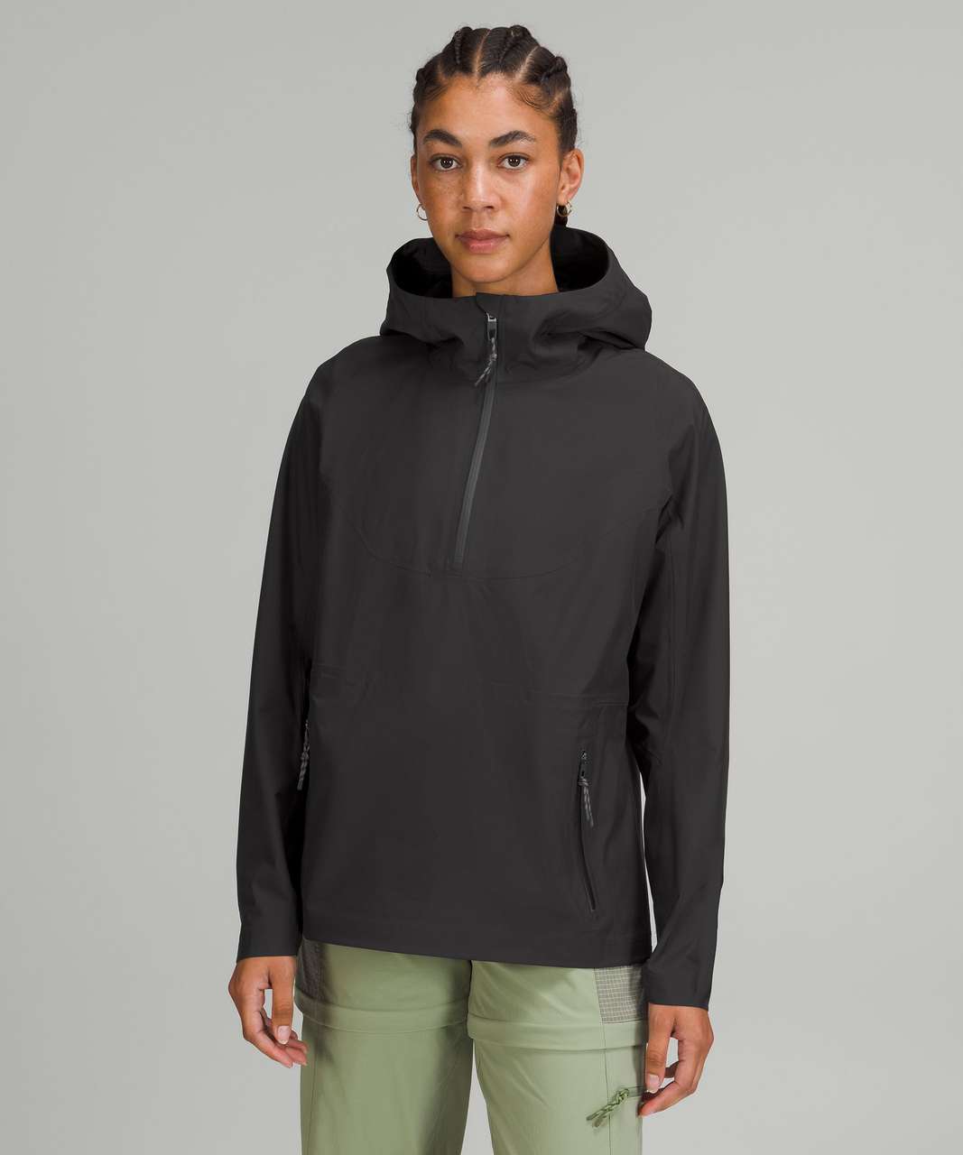 waterproof hiking half-zip - lululemon rain jackets