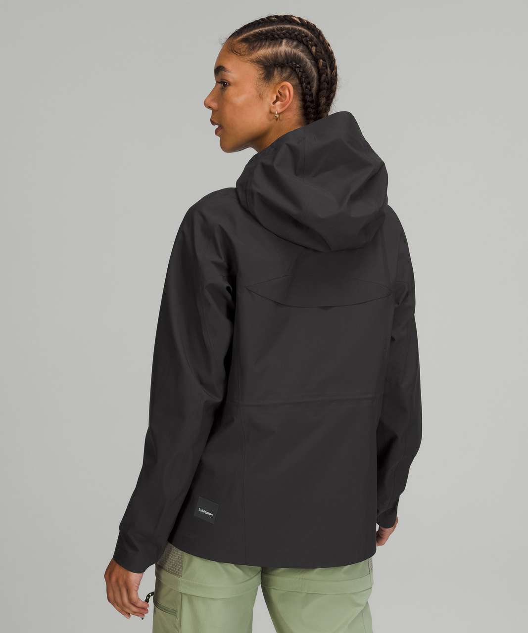 Lululemon Waterproof Hiking Half-Zip Pullover - Black