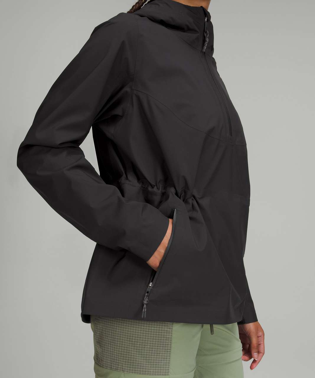 waterproof hiking half-zip - lululemon rain jackets