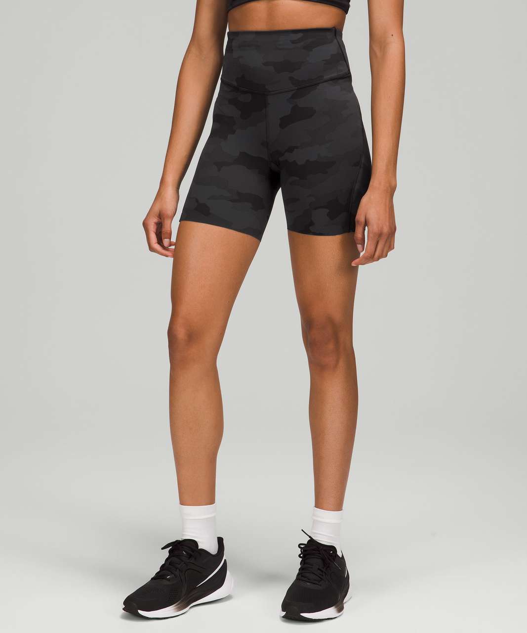 Lululemon Align Short 6 - Heritage 365 Camo Deep Coal Multi - lulu fanatics