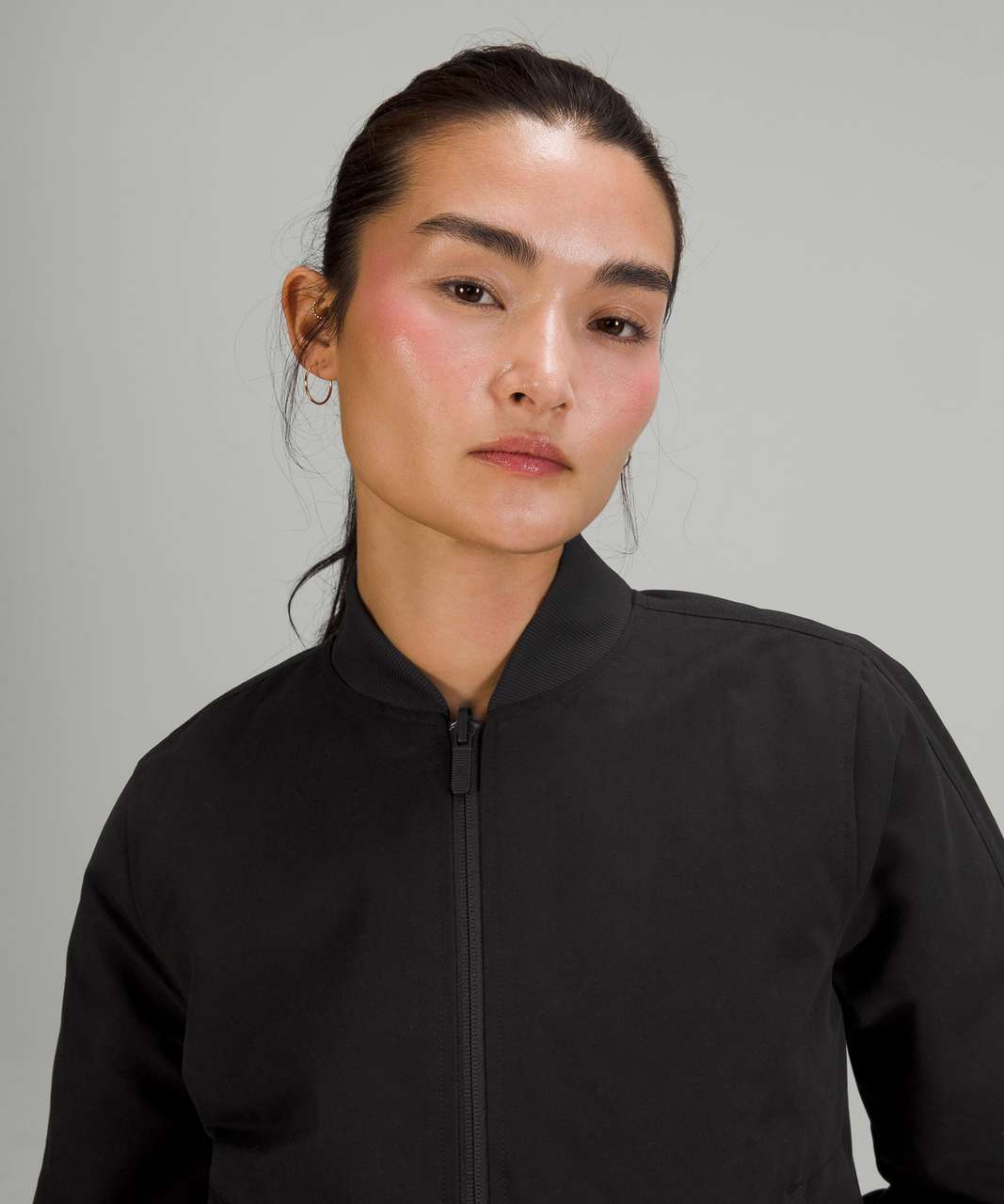 Lululemon Non-Stop Cotton Bomber Jacket - Black