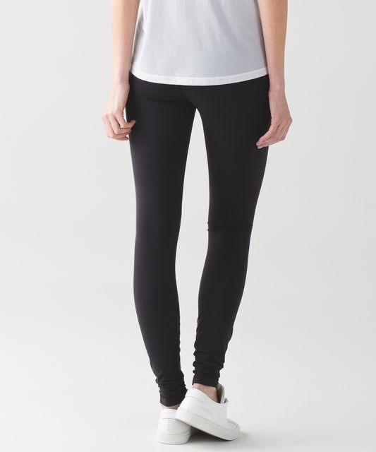 Lululemon Wunder Under Pant III - Iced Wave White Black - lulu