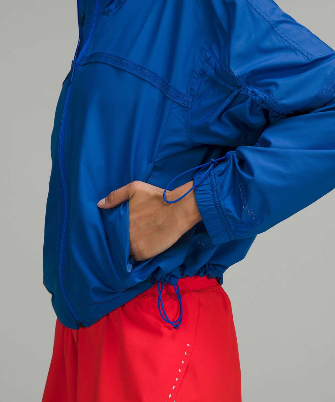 Lululemon Athletica Solid Blue Track Jacket Size 6 - 49% off