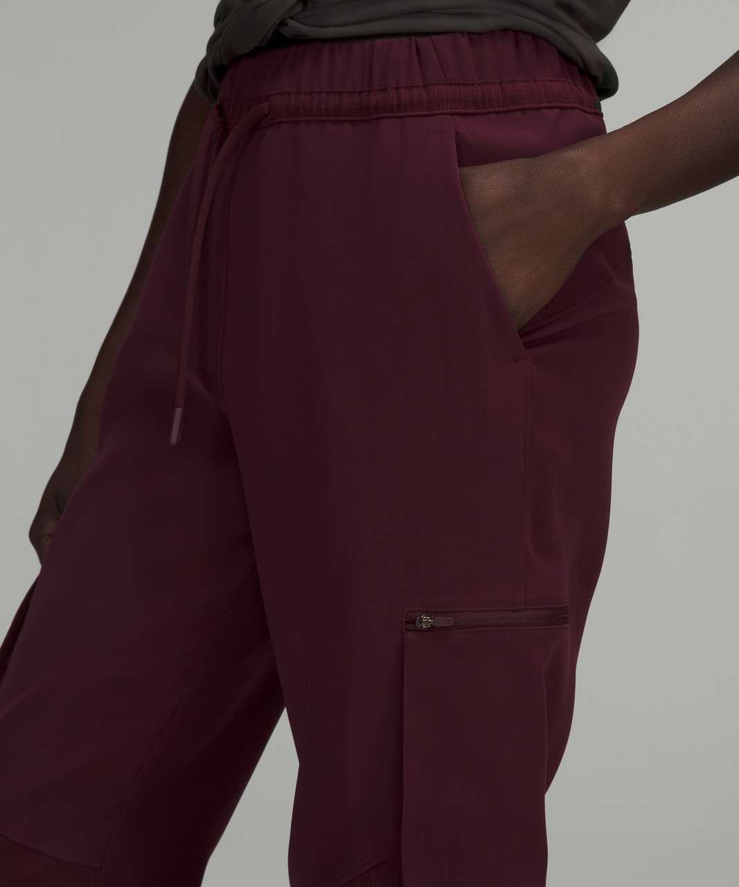 Lululemon Relaxed Mid-Rise Cargo Pant - Cassis