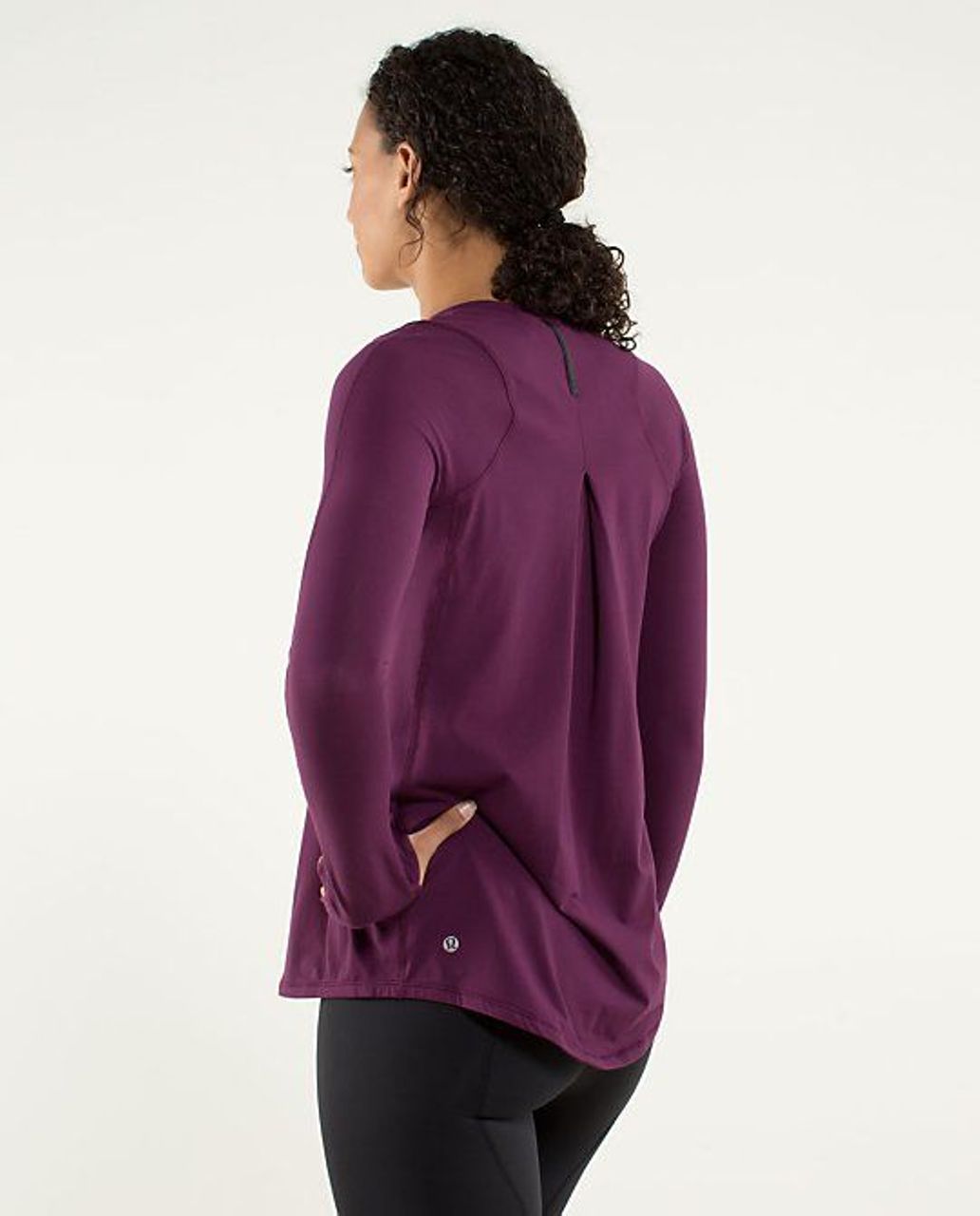 Lululemon Tuck and Flow Long Sleeve - Plum