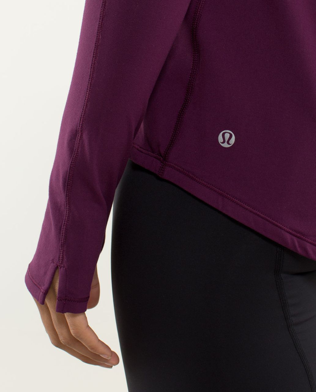 Lululemon Tuck and Flow Long Sleeve - Plum