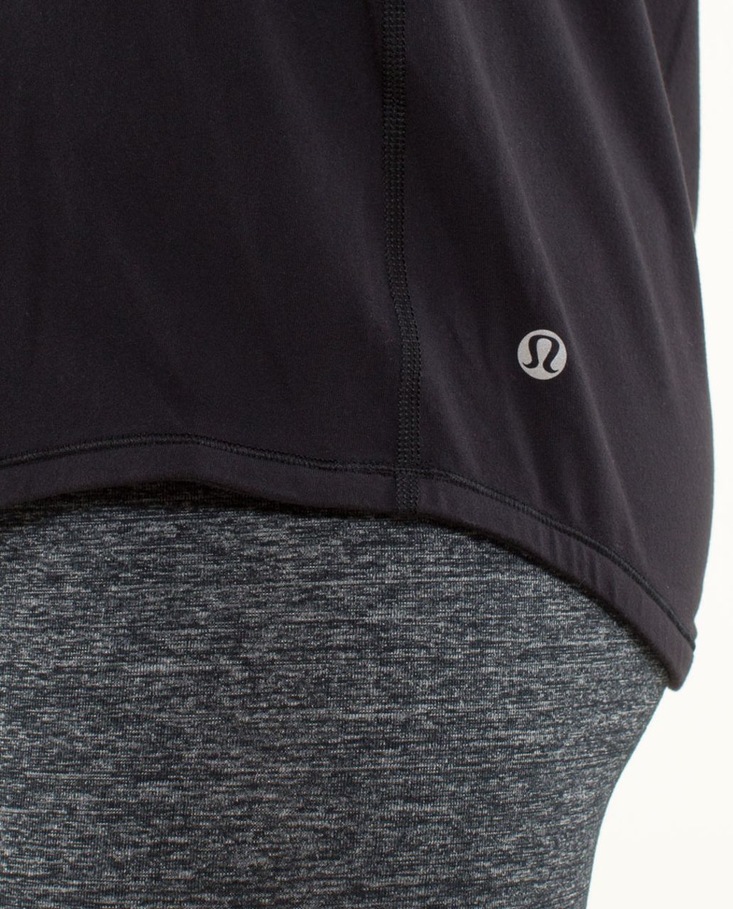 Lululemon Tuck and Flow Long Sleeve - Black - lulu fanatics