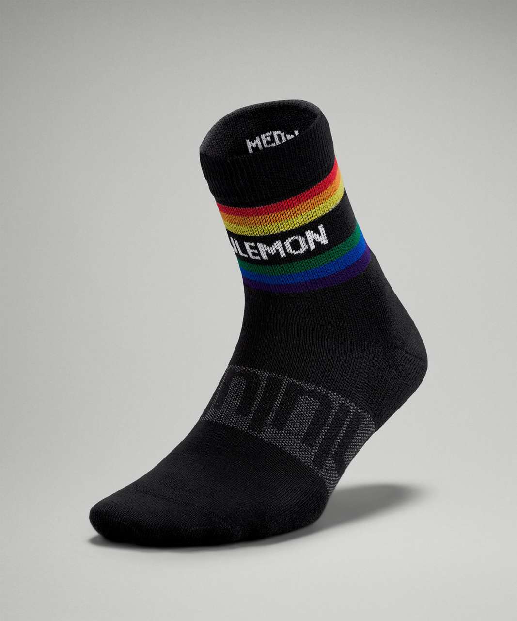 Lululemon Daily Stride Mid-Crew Sock *Rainbow lululemon - Black