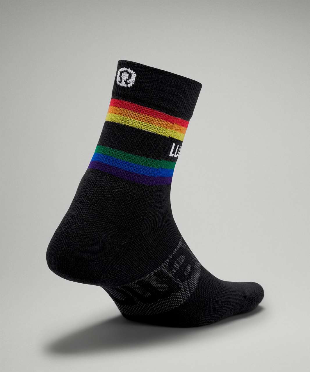 Lululemon Daily Stride Mid-Crew Sock *Rainbow lululemon - Black