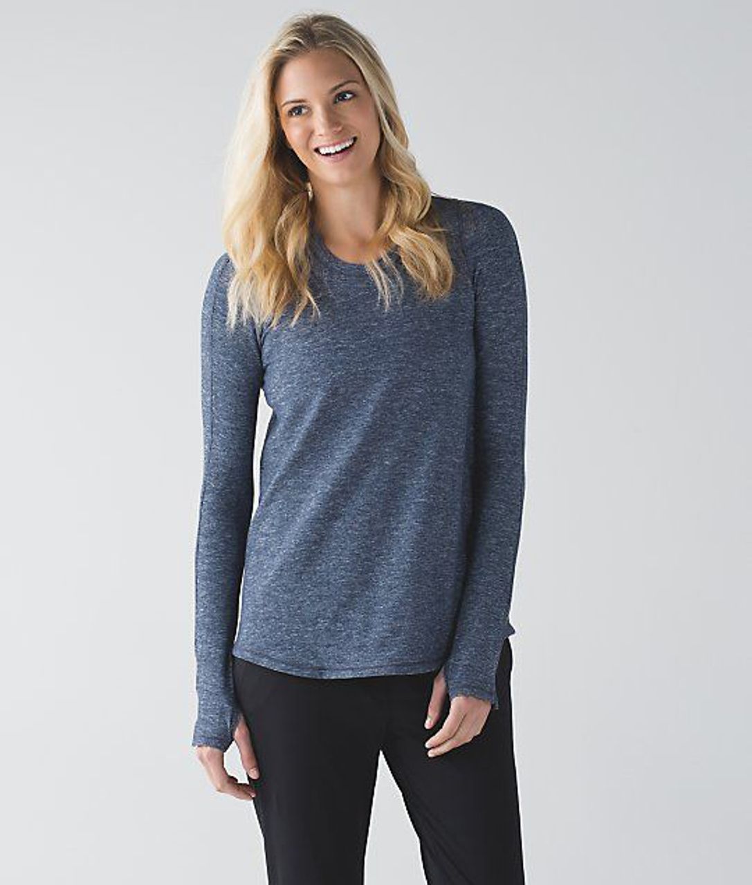 Lululemon Gratitude Wrap - Heathered Cadet Blue (AU release) - lulu fanatics