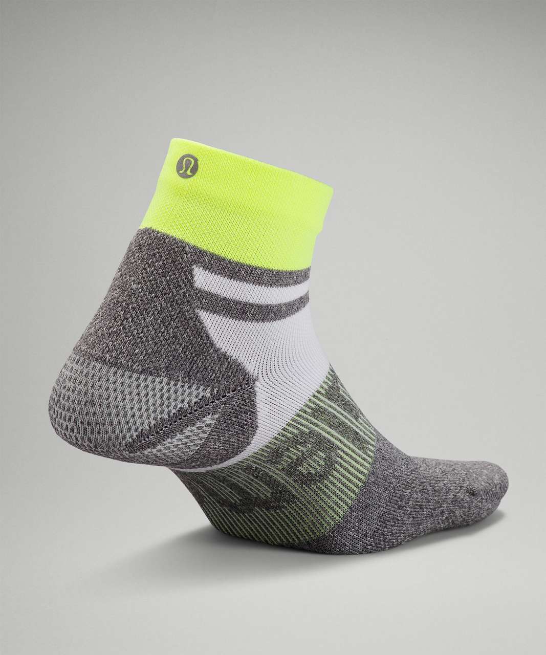 Lululemon Power Stride Ankle Sock *Multi-Colour - Highlight Yellow