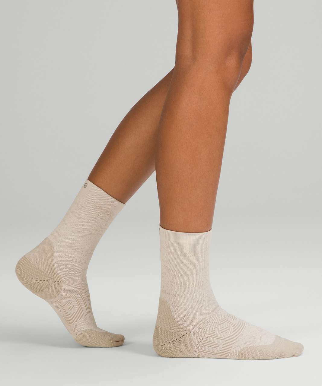 Lululemon Power Stride Crew Sock *Camo - White Opal