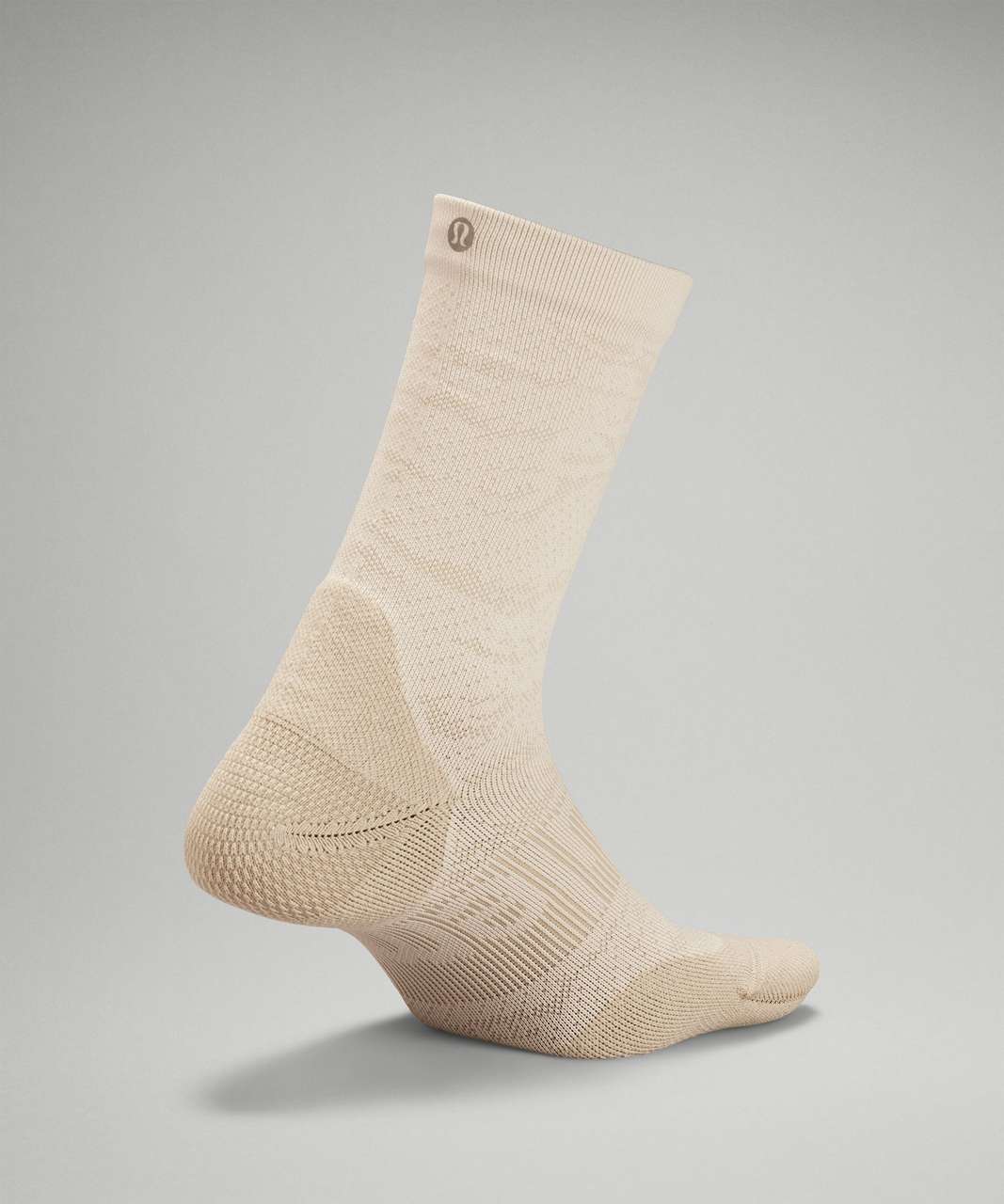 Lululemon Power Stride Crew Sock *Camo - White Opal