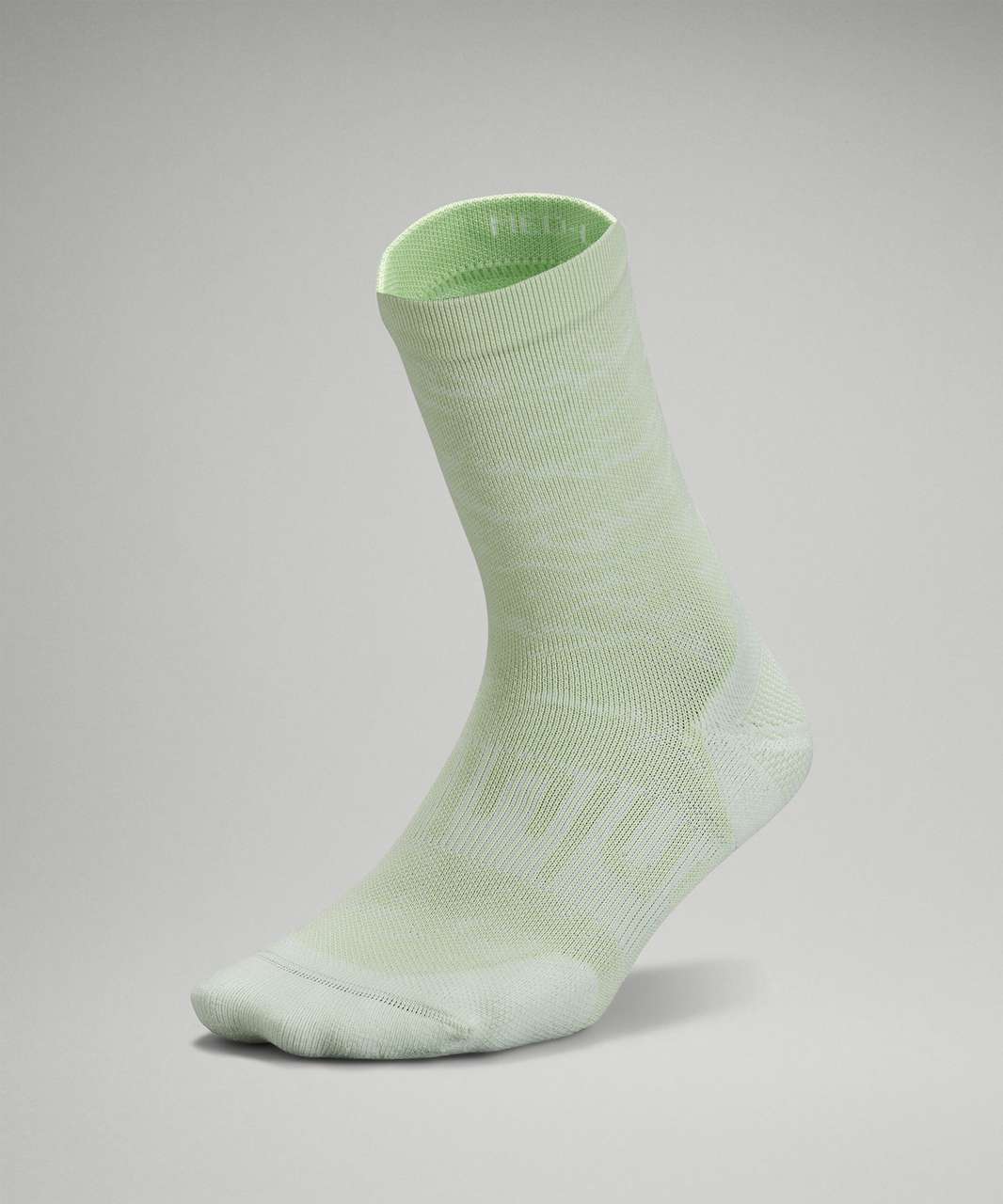 Lululemon Power Stride Crew Sock *Camo - Creamy Mint