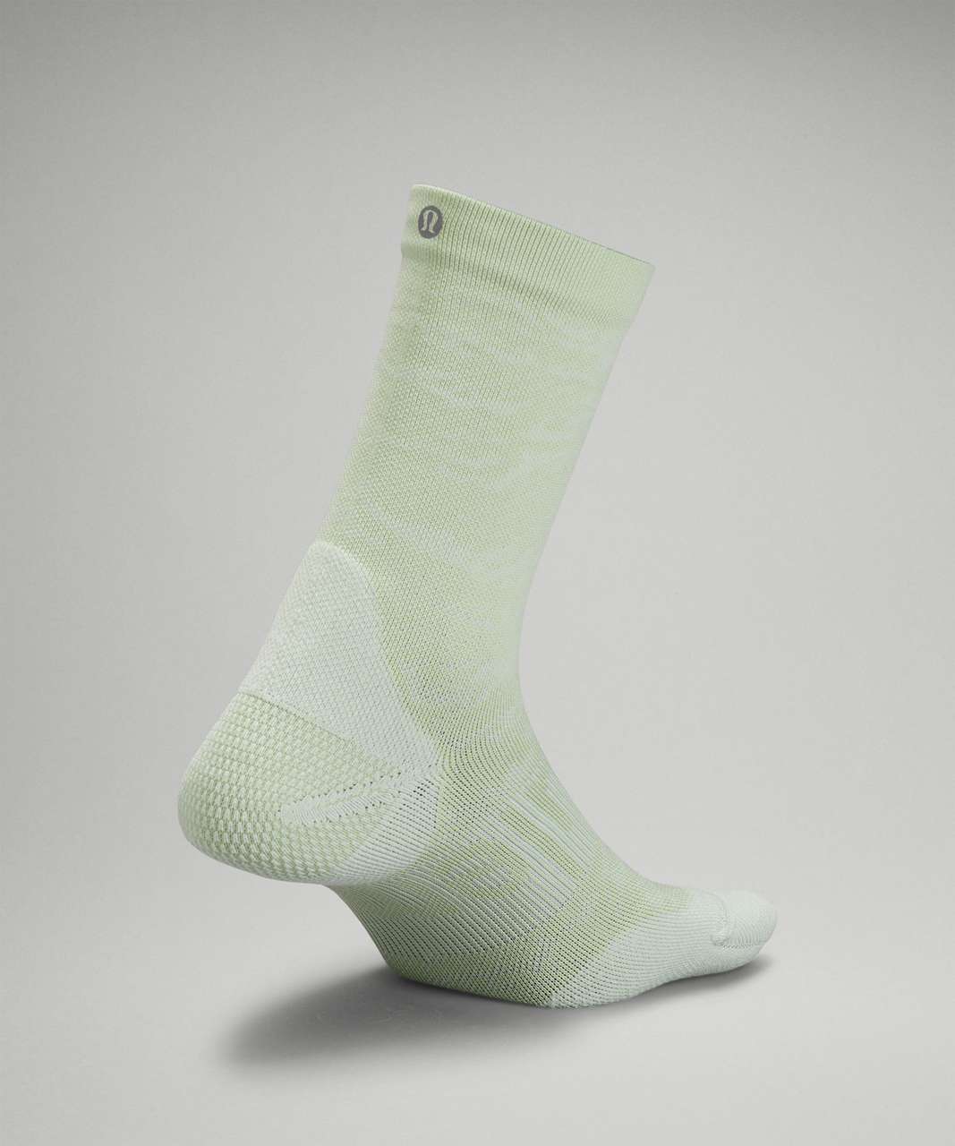 Lululemon Power Stride Crew Sock *Camo - Creamy Mint