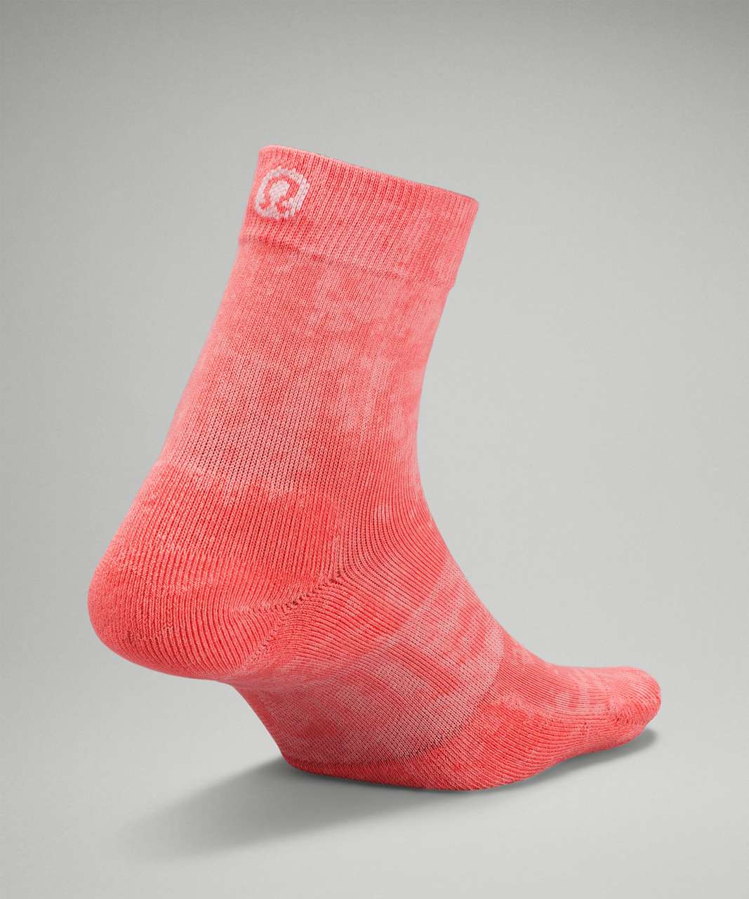 Lululemon Daily Stride Mid-Crew Sock *Graphic - Raspberry Cream