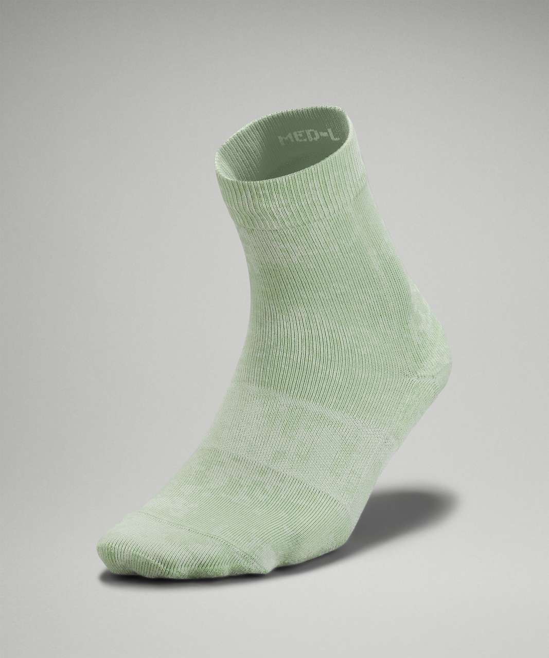 Lululemon Daily Stride Mid-Crew Sock *Graphic - Creamy Mint