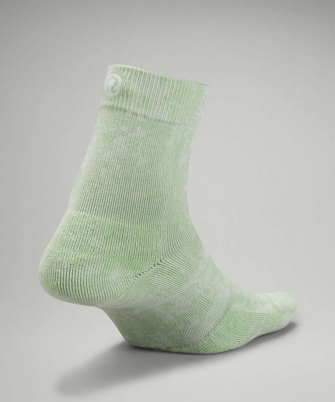 Lululemon Daily Stride Mid-Crew Sock *Graphic - Creamy Mint